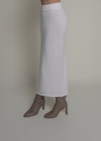 Cashmere Pencil Skirt - Fiora Muse
