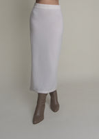 Cashmere Pencil Skirt - Fiora Muse
