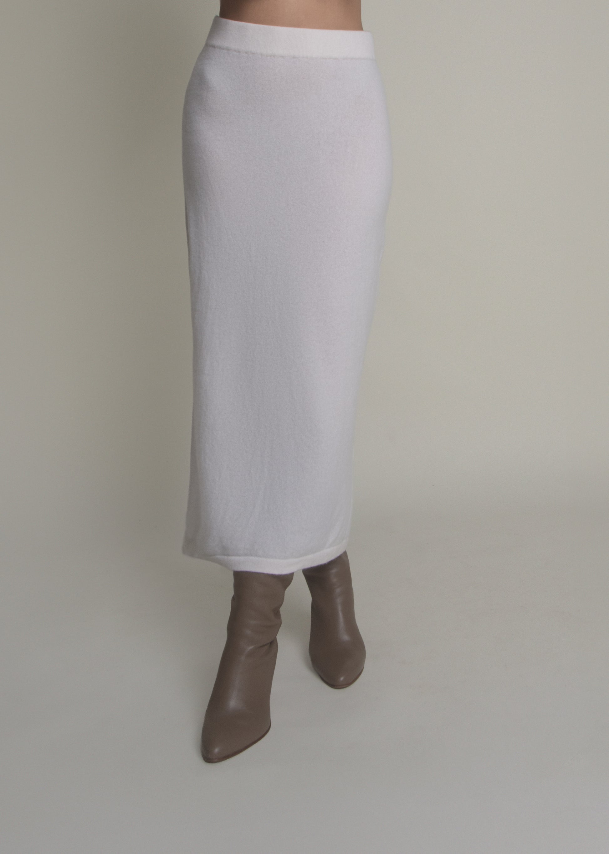 Cashmere Pencil Skirt