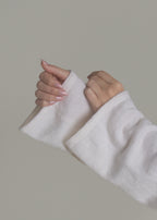 Relaxed Wide Sleeve Cashmere Sweater - Fiora Muse