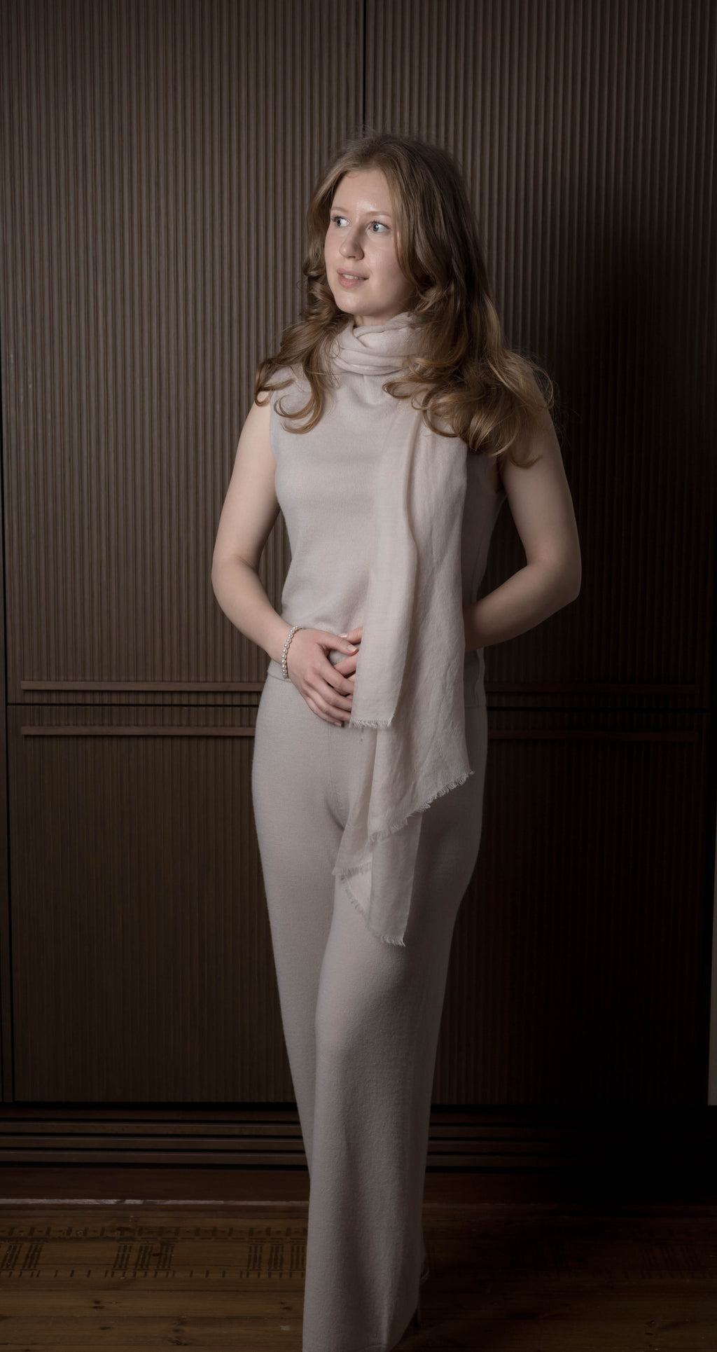 Cap Sleeve Cashmere Vest Vest Fiora Muse 