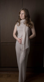 Cap Sleeve Cashmere Vest Vest Fiora Muse 