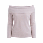 Off-Shoulder Cashmere Sweater Fiora Muse 