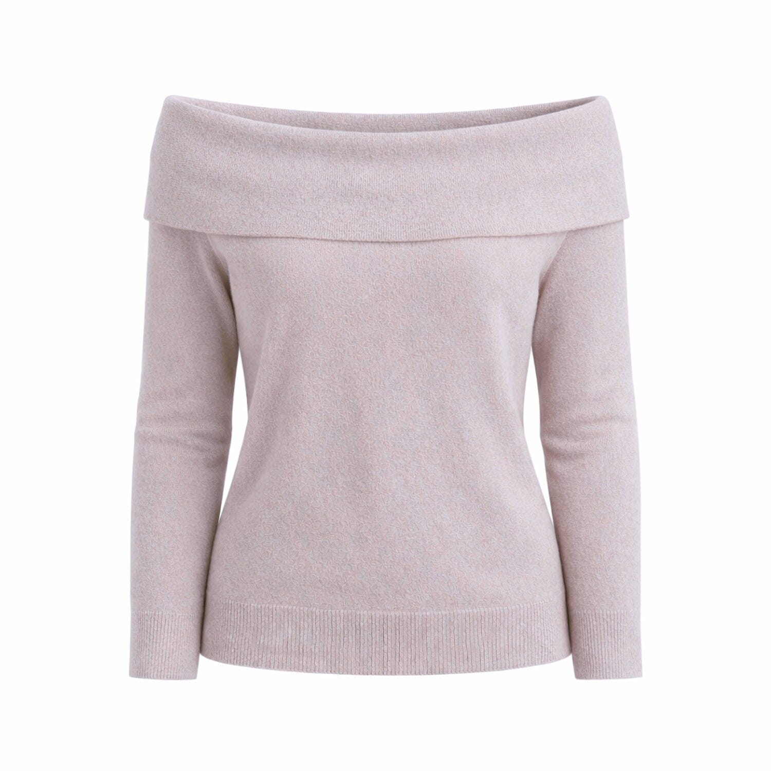 Off-Shoulder Cashmere Sweater Fiora Muse 