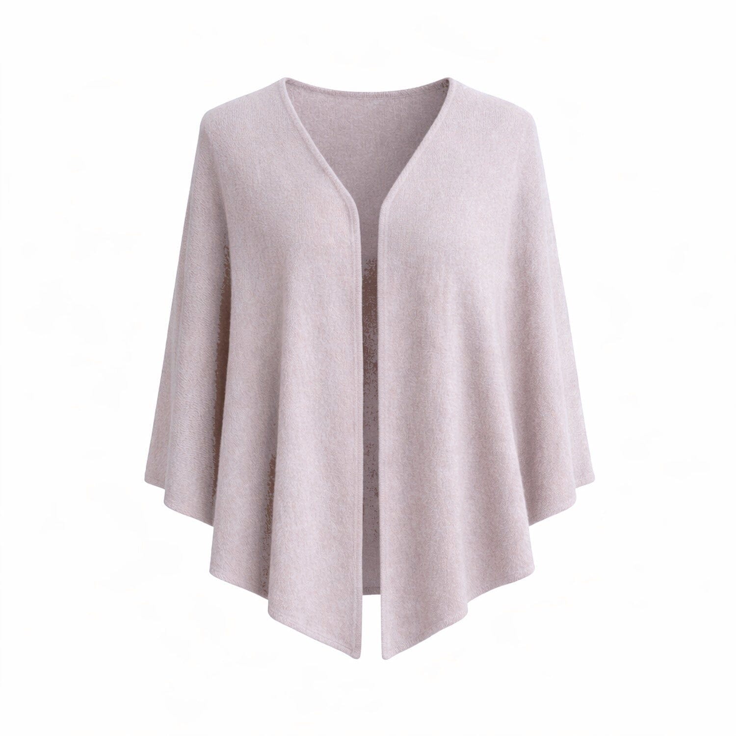 Open Front Cashmere Poncho Fiora Muse 