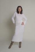 Cashmere Pencil Skirt - Fiora Muse